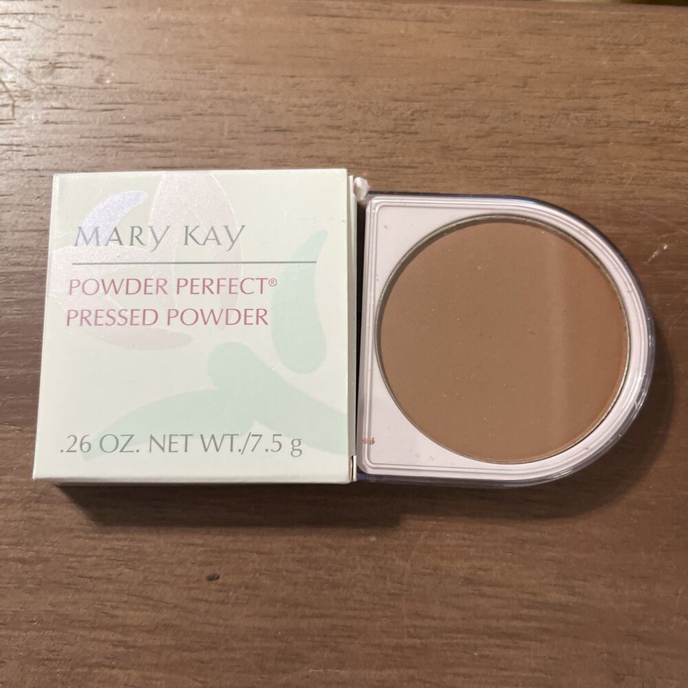 NIB Mary Kay Powder Perfect Pressed Powder BRONZE #6253 NOS